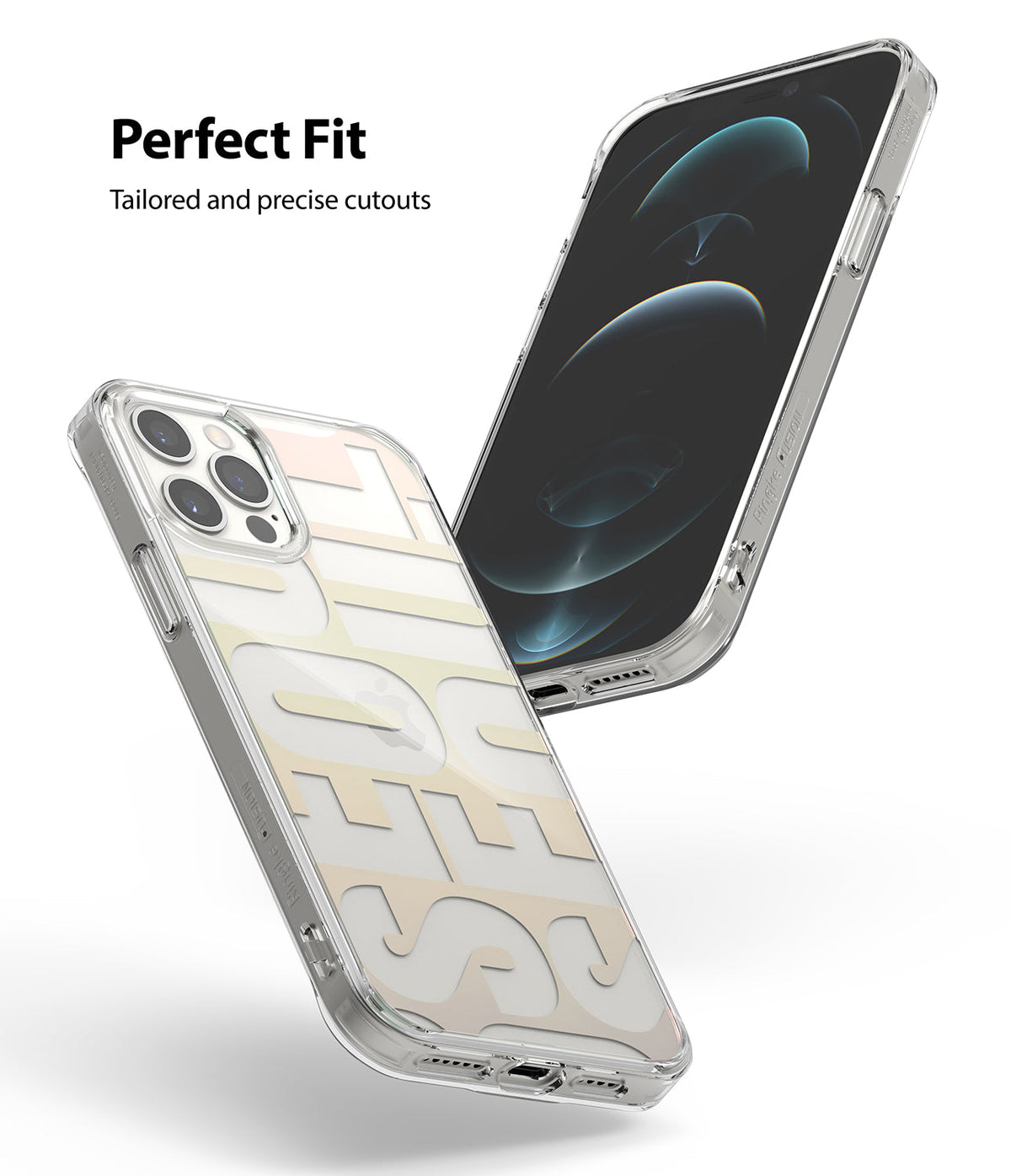 iPhone 12 Pro Max Case | Fusion Design - Clear phone case with Seoul typography design on an iPhone 12 Pro Max.