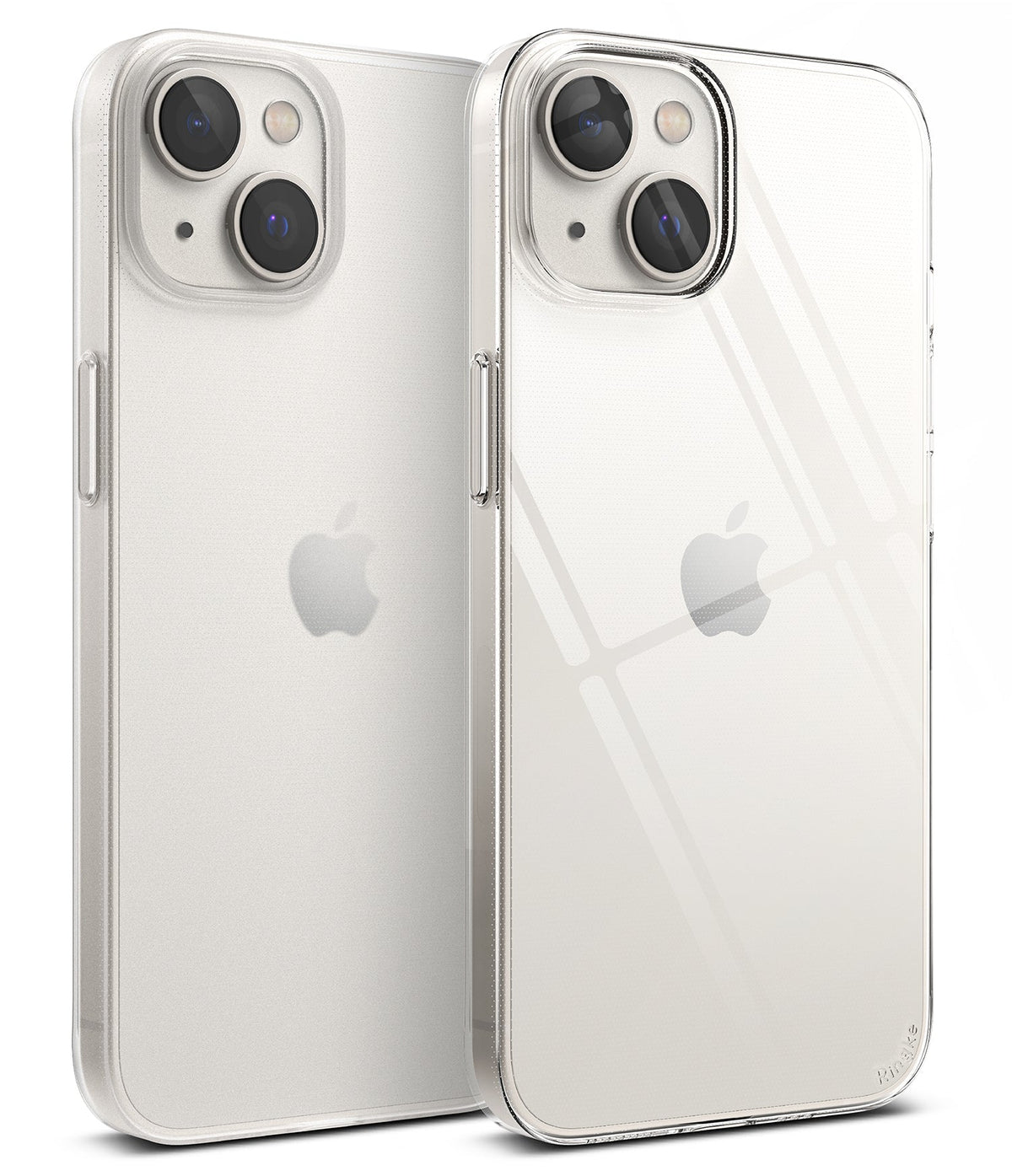 iPhone 14 Case | Slim - Two clear, slim protective cases shown on iPhone 14 devices against a white background.