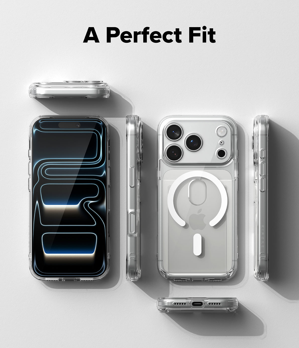 iPhone 17 Pro Case | Fusion Card Magnetic - Phone case with clear design on a white background