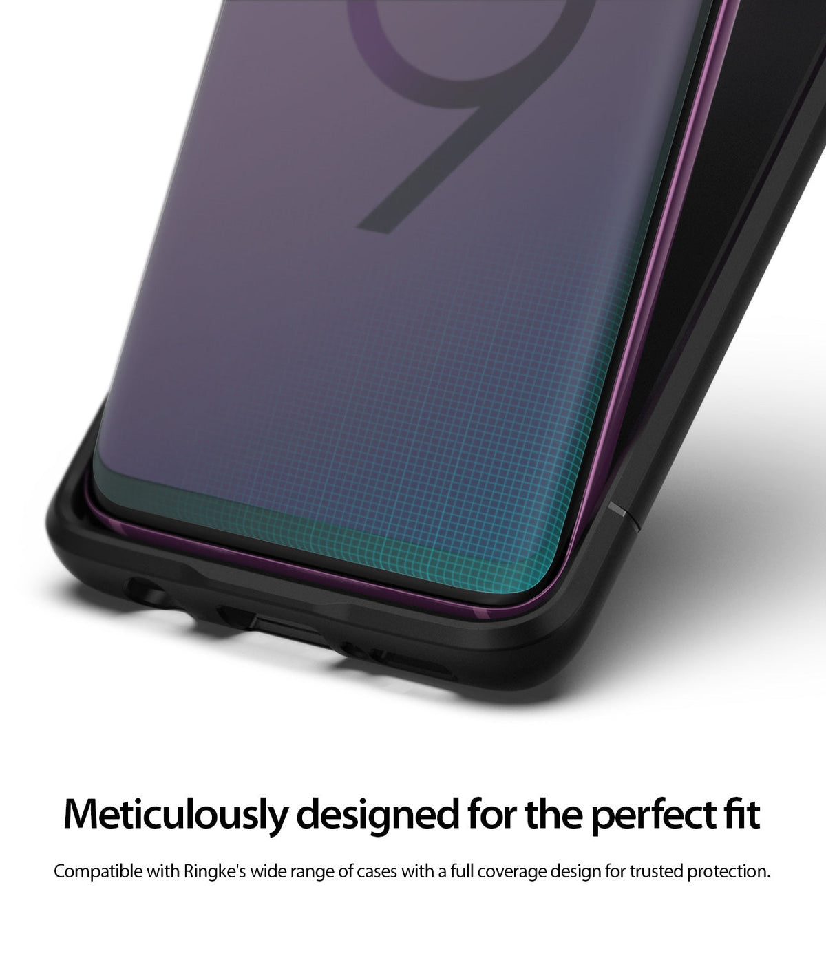 galaxy s9 dual easy full cover screen protector 2 pack