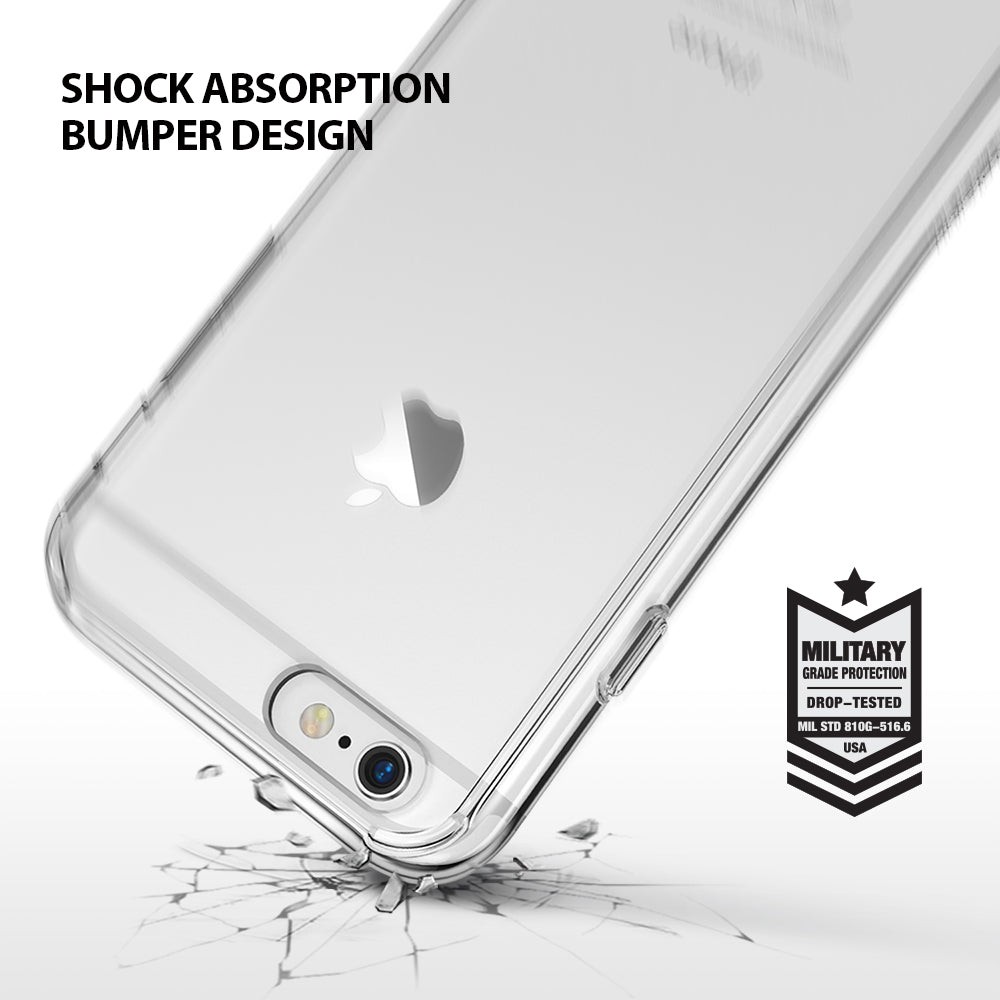 iPhone 6s / 6 Case | Fusion - Clear protective phone case with shock-absorbing bumper and military-grade drop protection.