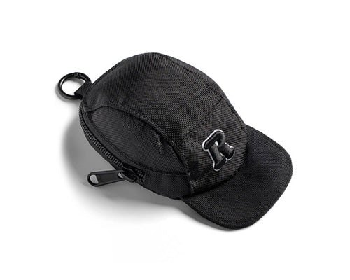 baseball cap shaped mini pouch