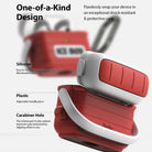 AirPods 3 Silicone Case | Ice Box - Red and white silicone case for AirPods 3 shaped like a cooler with a handle.