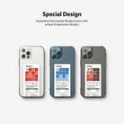 iPhone 12 Pro Max Case | Fusion Design Palette - Three phone cases featuring Tomato, Water, and Steak color-grid designs.