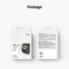 Apple Watch 9 / 8 / 7 (45mm) Case | Slim - Front and back of Ringke slim case packaging for Apple Watch.