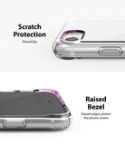 iPhone SE 2022 5G / SE 2020 / 8 Case | Air - Clear phone case showing raised edges for camera and screen scratch protection.
