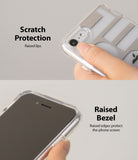 iPhone SE 2022 5G / SE 2020 Case | Fusion Design - Clear phone case showing raised camera lips and screen bezels.