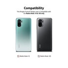 Redmi Note 10 / 10s Case | Fusion-X Design - Compatibility chart showing green and gray Redmi Note 10 and 10S phones.