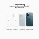 iPhone 12 Pro Max Case | Fusion Design Fruit - Comparison chart showing iPhone 12 models with a checkmark for the 12 Pro Max.