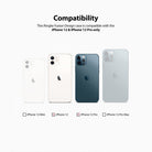 iPhone 12 / 12 Pro Case | Fusion Design Fruit - Compatibility chart showing iPhone 12 and 12 Pro checked for case fit.