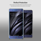 Xiaomi Mi 6 Screen Protector | Invisible Defender - Xiaomi Mi 6 Screen Protector - Two smartphones side-by-side, one with a clear screen protector and one showing scratches.