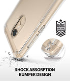 Redmi Note 5 / 5 Plus | Fusion - Clear phone case with shock-absorbing corners and military-grade drop protection.