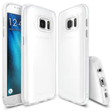 Galaxy S7 Case | Slim - Clear protective phone case shown from front, back, and bottom angles on a white background.