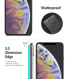 iPhone XS Max Screen Protector | Invisible Defender Glass - Shatterproof glass and 2.5D rounded edge design for iPhone.