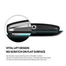 Google Nexus 6 Case | Slim - Close-up of a phone case showing a 0.7mm raised lip to protect the screen from flat surfaces.