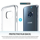 Galaxy S6 Edge [FUSION] - Smoke Black - Clear phone case and matte back protective film for Samsung Galaxy S6 Edge.