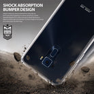Zenfone 3 Case | Fusion - Clear phone case with shock-absorbing bumper, military-grade drop protection, and rocky background.