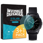 Galaxy Watch 42mm Screen Protector | Glass - Invisible Defender 3+1 pack tempered glass protector for Galaxy Watch.