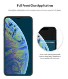 iPhone XS Screen Protector | Invisible Defender Glass - iPhone XS with full-coverage screen protector and case-friendly fit.
