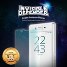 Xperia X Performance Screen Protector | Invisible Defender - Xperia X Performance Screen Protector - Invisible Defender screen protector for Sony phone with 3+1 pack warranty badge.
