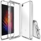 Mi 5 Case | Fusion - Clear protective phone case shown from multiple angles on a Xiaomi Mi 5 smartphone.