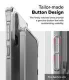 Galaxy A36 / A56 Case | Fusion Matte - Close-up of phone case buttons with highlighted notched lines for tactile feel.