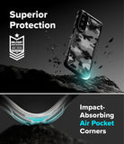 Galaxy A57 5G Case | Fusion-X - Camo phone case with military-grade protection and air-cushioned corners for impact resistance.