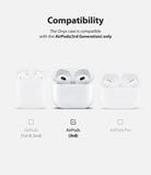 AirPods 3 Case | Onyx - Compatibility chart showing AirPods 3rd Gen selected with a checkmark over other AirPods models.