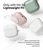 AirPods 5 / 4 Case | Air - Multiple translucent, lightweight TPU cases for AirPods 4 in various colors on a white background.