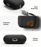 AirPods Pro 3 Case | Silicone - Features a strap hole, protective liquid-resistant coating, and precise charging cutouts.