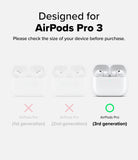 AirPods Pro 3 Case | Silicone - AirPods Pro 3 Case - Comparison chart showing AirPods Pro 3 is the only compatible model with a green checkmark.