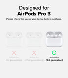 AirPods Pro 3 Case | UX Magnetic - Comparison chart showing AirPods Pro 3 is the only compatible model with a green check.