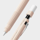 Apple Pencil USB-C Case | Silicone Drafting Pencil Case - Apple Pencil USB-C Case - A light pink silicone drafting-style case for Apple Pencil with a cutout for the charging port.