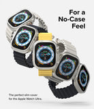 Apple Watch Ultra 3 / 2 / 1 Case | Slim - Five Apple Watch Ultra units with slim protective cases and varied bands.