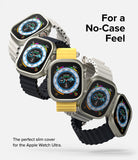 Apple Watch Ultra 3 / 2 / 1 Case | Slim - Five Apple Watch Ultra units with slim cases and various bands floating.