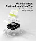 Apple Watch 11 / 10 (42mm) Screen Protector | Dual Easy Film Pro - Exploded view of Apple Watch installation tray.