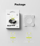Apple Watch 11 / 10 (46mm) Screen Protector | Dual Easy Film Pro - Ringke screen protector packaging, installation tray, and two film sheets with numbered application tabs.