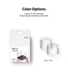 Apple Watch Series 6 / 5 / 4 / SE  (44mm) Case | Slim (2 Pack) - Apple Watch Series 6 / 5 / 4 / SE (44mm) Case | Slim (2 Pack) - Two clear protective cases next to their retail packaging.