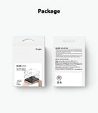 Apple Watch Series 6 / 5 / 4 / SE (40mm) Case | Slim (2 Pack) - Front and back view of Ringke slim case retail packaging.