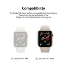 Apple Watch Series 6 / 5 / 4 / SE (44mm) | Full Frame - Two Apple Watches showing 40mm and 44mm size comparison.
