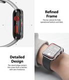 Apple Watch Series 6 / 5 / 4 / SE (44mm) | Full Frame - Protective watch case with precise cutouts worn on a wrist.