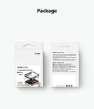 Apple Watch Series 6 / 5 / 4 / SE (40mm) Case | Slim (2 Pack) - Front and back view of Ringke slim watch case packaging.