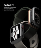 Apple Watch Series 6 / 5 / 4 / SE (40mm) Case | Slim (2 Pack) - Two Apple Watches with slim protective cases attached.