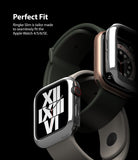 Apple Watch Series 6 / 5 / 4 / SE  (44mm) Case | Slim (2 Pack) - Apple Watch Series 6 / 5 / 4 / SE (44mm) Case | Slim (2 Pack) - Two Apple Watches with slim protective cases attached.