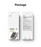 Apple Watch Series (41mm / 40mm) | Air Sports (Black) + Bezel Styling - Front and back view of Ringke packaging box.