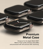 Apple Watch 9 / 8 / 7 (45mm) | Bezel Styling - Multiple Apple Watches featuring sleek, metallic protective bezels.