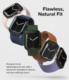 Apple Watch 9 / 8 / 7 (45mm) | Bezel Styling - Five Apple Watches with colorful bands floating against a light background.