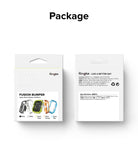 Apple Watch Series (45mm / 44mm) Case | Fusion Bumper - Front and back view of Ringke Fusion Bumper retail packaging.