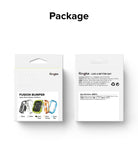 Apple Watch Series (45mm / 44mm) Case | Fusion Bumper - Front and back view of Ringke Fusion Bumper retail packaging.
