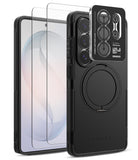 [Bundle] Galaxy S26 Ultra | Alles - Black phone case with camera lens protector and screen guard for Galaxy S26 Ultra.